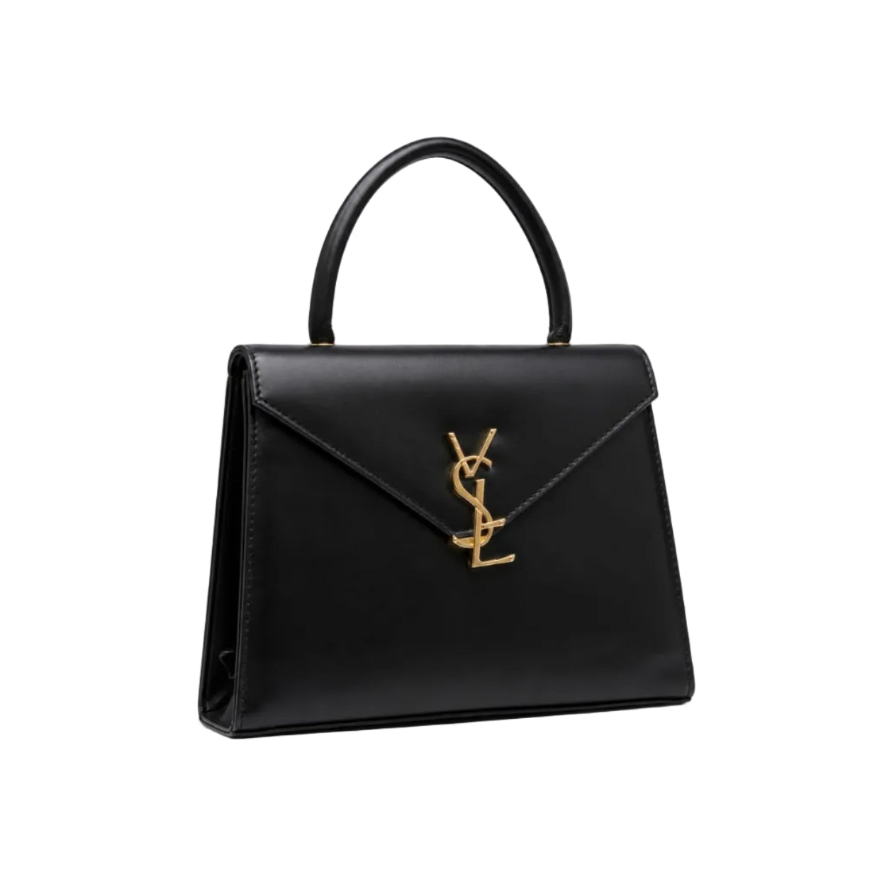 Elegant Structured Top Handle Handbag