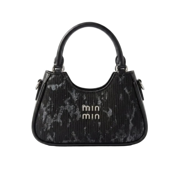 Textured Crossbody Shoulder Bag