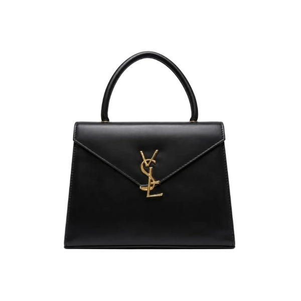 Elegant Structured Top Handle Handbag