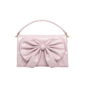 Luxury Bow Accent Shoulder Bag
