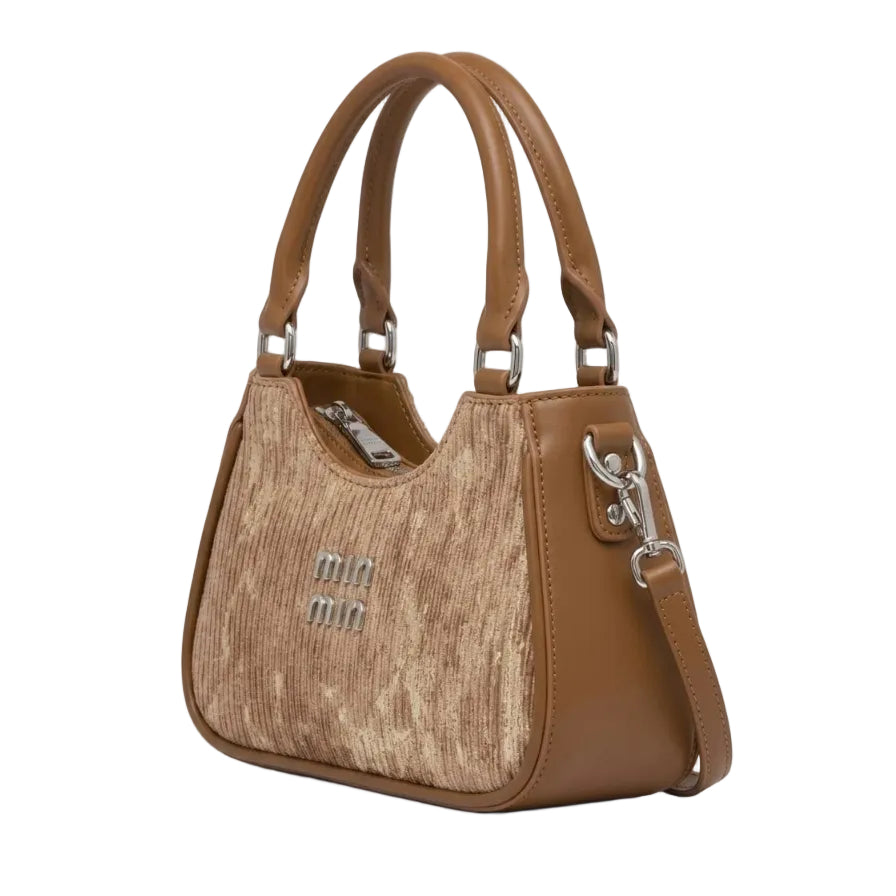 Textured Crossbody Shoulder Bag