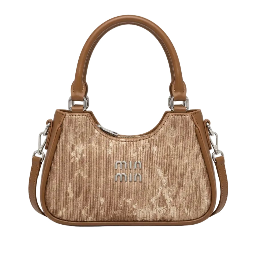 Textured Crossbody Shoulder Bag