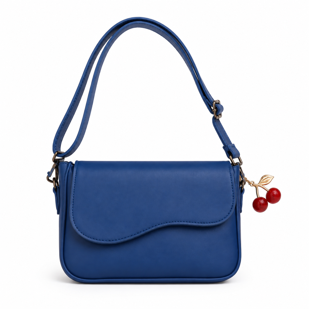 Girl's Leather Plain Purse