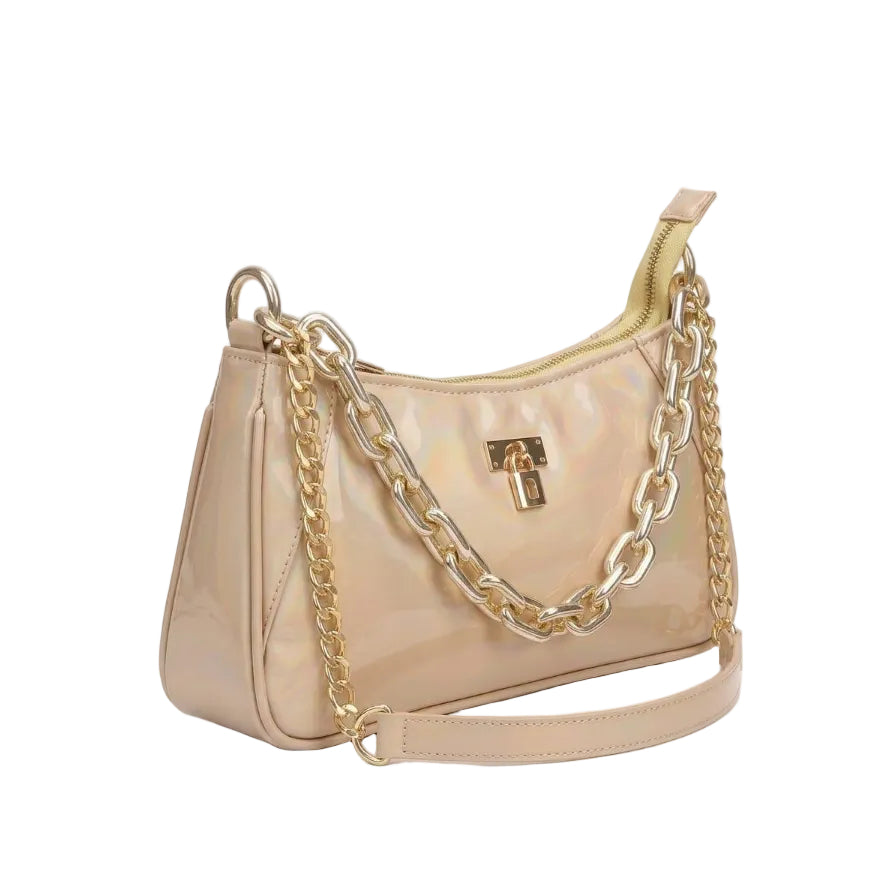 Elegant Chain Strap Shoulder Bag