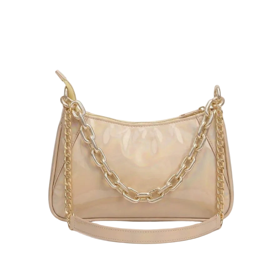 Elegant Chain Strap Shoulder Bag