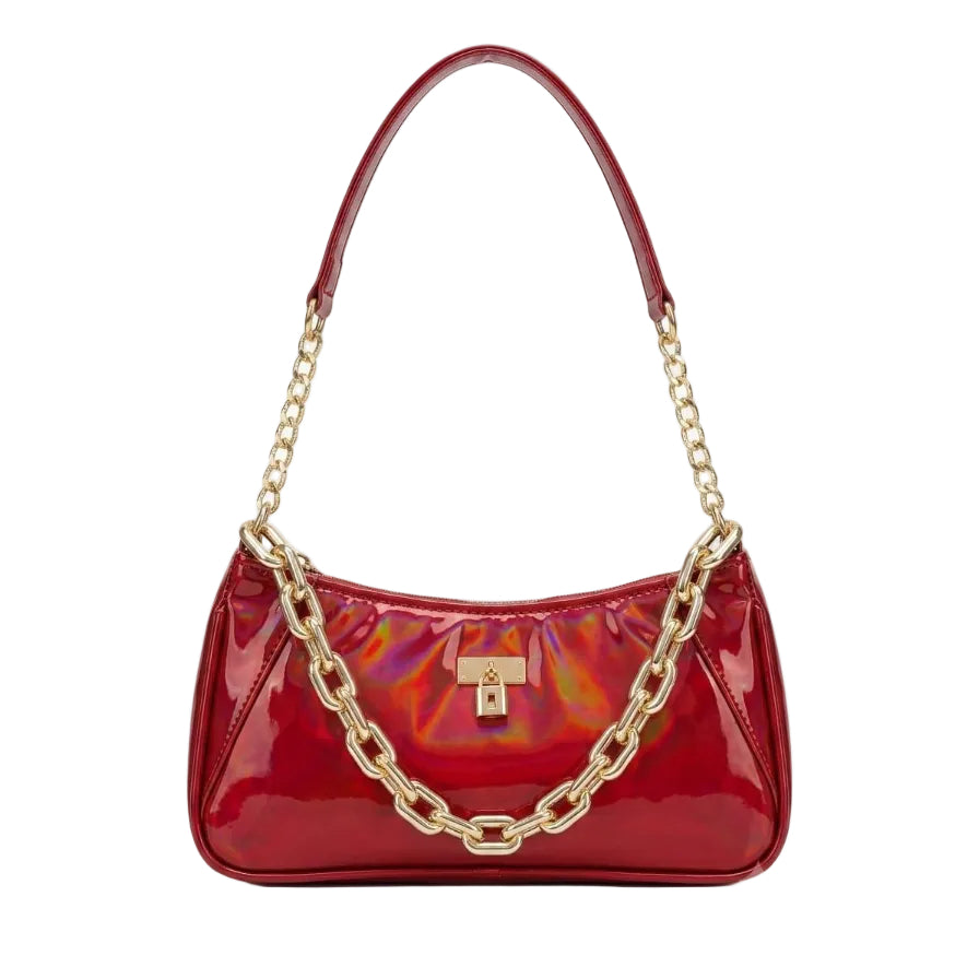 Elegant Chain Strap Shoulder Bag