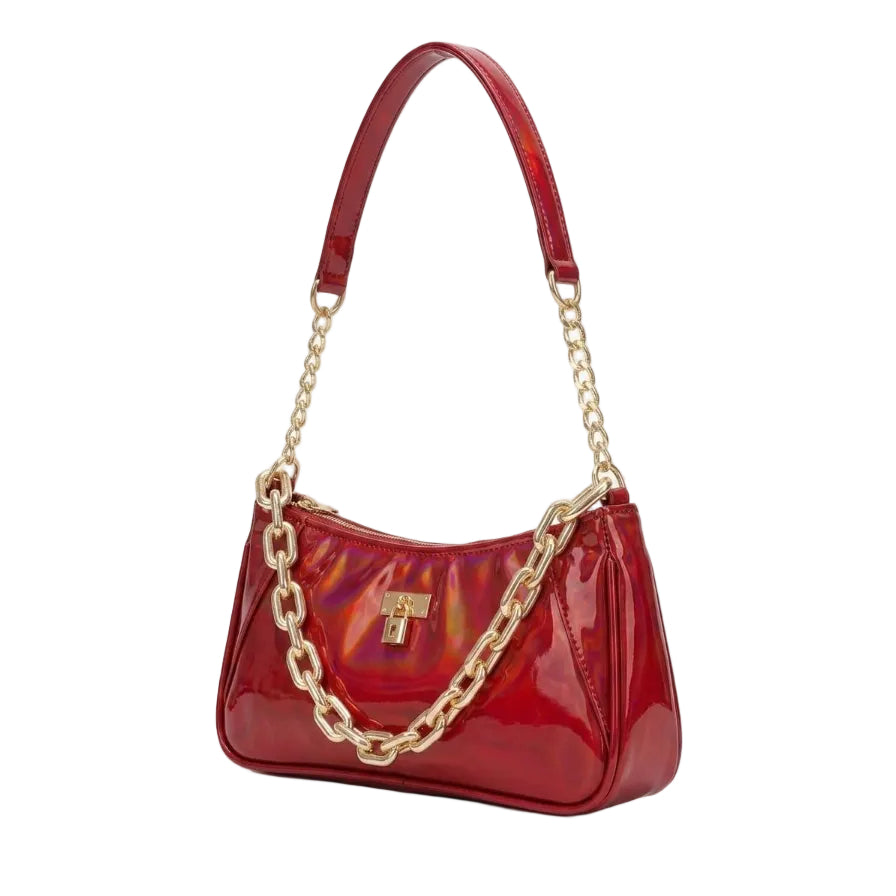 Elegant Chain Strap Shoulder Bag