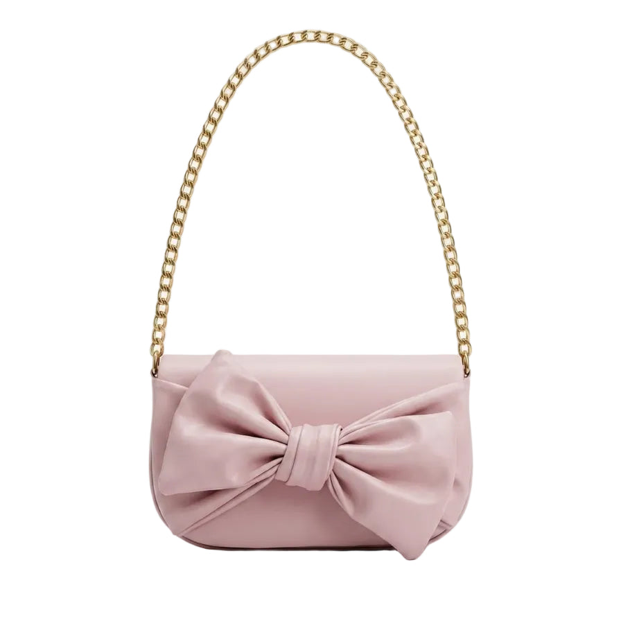 Elegant Bow Chain Shoulder Bag