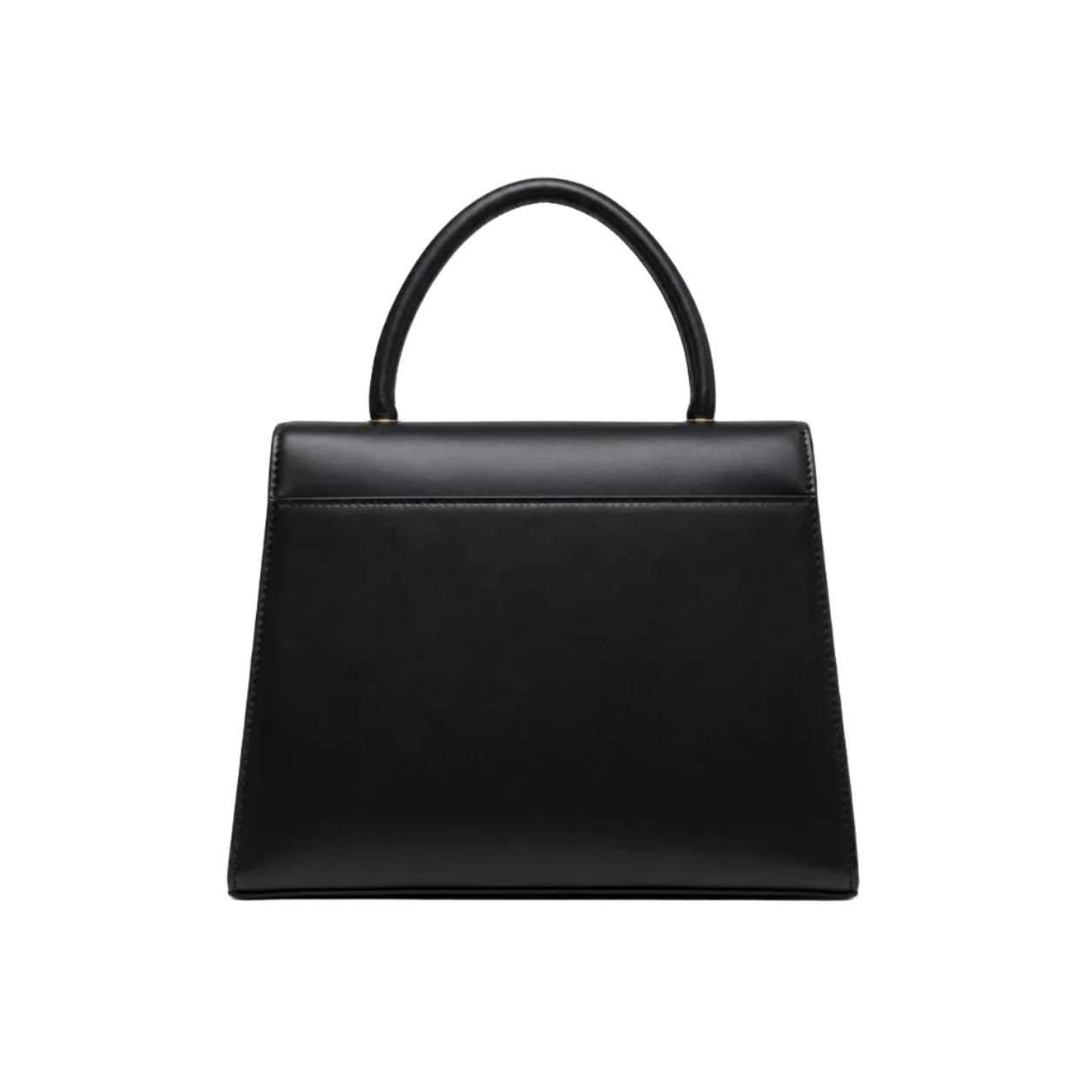 Elegant Structured Top Handle Handbag